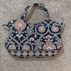 Black and brown Vera Bradley purse